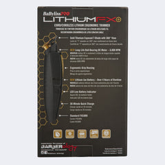BaBylissPRO® LithiumFX Cord/Cordless Lithium Ergonomic Trimmer
