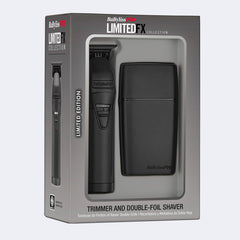 BaBylissPRO® LimitedFX Matte Black Trimmer and Double-Foil Shaver Gift Set