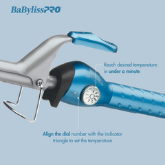 BaBylissPRO® Nano Titanium™ 1¼" Spring Curling Iron
