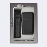 BaBylissPRO® LimitedFX Matte Black Trimmer and Double-Foil Shaver Gift Set