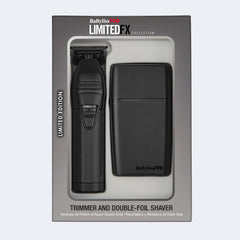 BaBylissPRO® LimitedFX Matte Black Trimmer and Double-Foil Shaver Gift Set