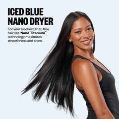 BaBylissPRO® Nano Titanium™ Limited Edition Nano Light Ionic Dryer (Iced Blue)