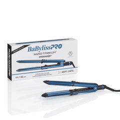 BaBylissPRO® Nano Titanium™ Limited Edition Black & Blue 1 1/4" Prima3000® Styling Iron