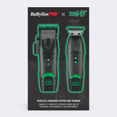 BaBylissPRO® x Tomb45® Wireless-Charging Clipper & Trimmer Set
