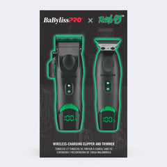 BaBylissPRO® x Tomb45® Wireless-Charging Clipper & Trimmer Set