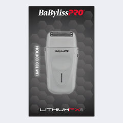 BaBylissPRO® LithiumFX+ Limited Edition Grey Cord/Cordless Lithium Ergonomic Double Foil Shaver