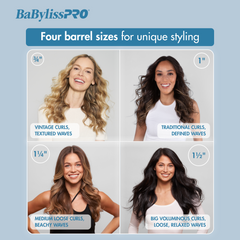 BaBylissPRO® Nano Titanium™ 1¼" Spring Curling Iron