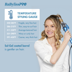 BaBylissPRO® Nano Titanium™ 1¼" Spring Curling Iron