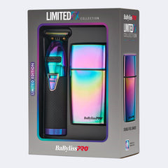 BaBylissPRO® LimitedFX Iridescent Trimmer and Double-Foil Shaver Gift Set
