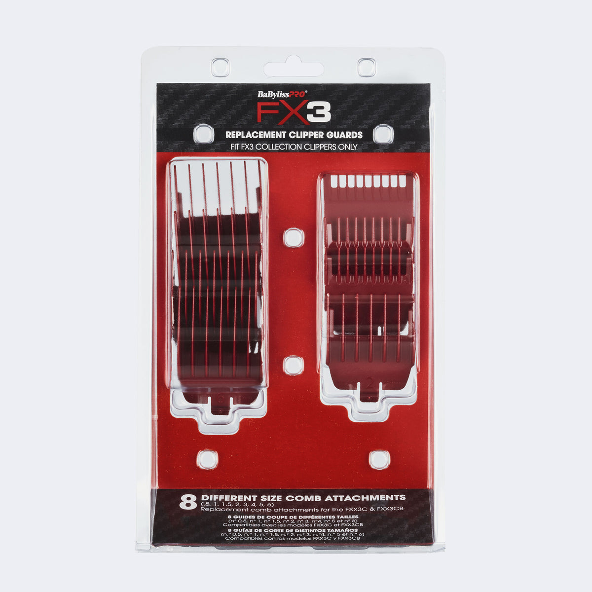 BaBylissPRO® FX3 Replacement Clipper Guards