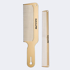 BaBylissPRO® GOLDFX Metal Comb 2-Pack