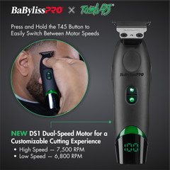 BaBylissPRO® x Tomb45® Wireless-Charging Trimmer