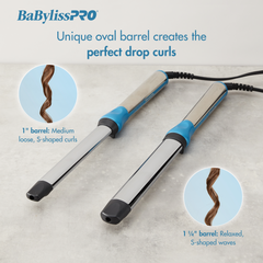 BaBylissPRO® Nano Titanium™ 1 1/4" Oval Barrel Wand