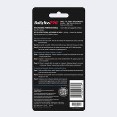 BaBylissPRO® Replacement Single Foil Shaver Head (Matte Black)