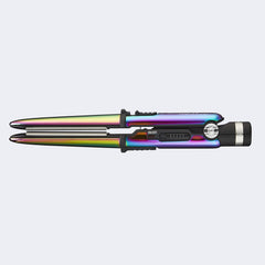 BaBylissPRO® Limited Edition Iridescent Nano Titanium™ Prima2000® ¾" Stainless Steel Mini Iron