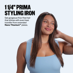 BaBylissPRO® Nano Titanium™ Limited Edition Prima3000® 1¼" Styling Iron (Iced Blue)