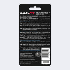 BaBylissPRO® Replacement Double Foil Shaver Head (Matte Black)