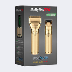BaBylissPRO® Limited Edition FXONE GoldFX All-Metal Trimmer & Shaver Prepack
